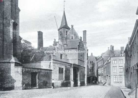 Zeeland, 1916, Middelburg, Twee steden van Walcheren. De Abdij-gebouwen te Middelburg