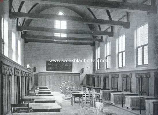 Utrecht, 1916, Amersfoort, Het Amersfoortsche Gasthuis. Groote Zaal van het St. Pietersgasthuis te Amersfoort