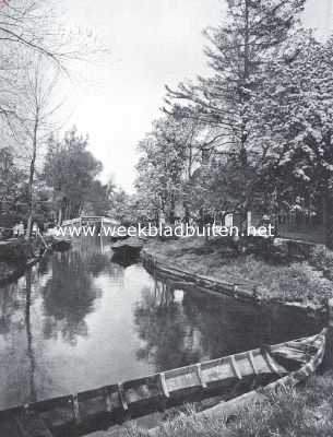 Overijssel, 1916, Giethoorn, Bloesempracht te Giethoorn