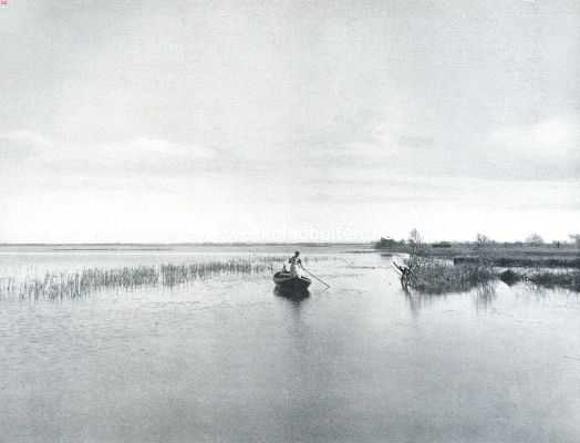 Overijssel, 1916, Giethoorn, Giethoorn. Boven Wijde bij Giethoorn