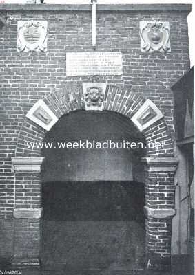 Zeeland, 1916, Vlissingen, Twee steden van Walcheren. Poortje van Zeemanserve te Vlissingen