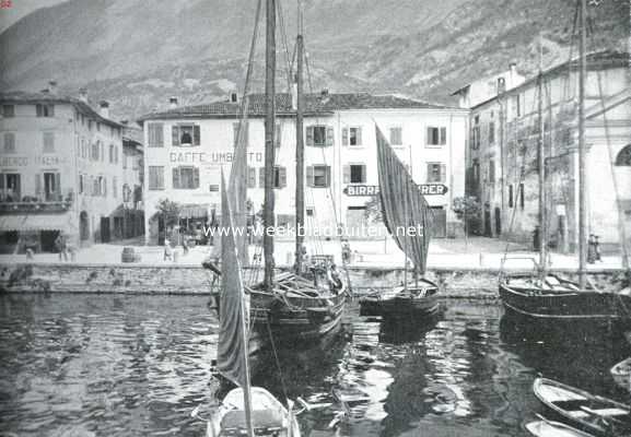 Itali, 1916, Molcesina, In Zuid-Tirol. De haven van Molcesina