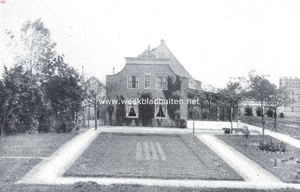 Zuid-Holland, 1916, Rockanje, Rockanje's geheimzinnig meertje. De badinrichting 't Huis te Walesteijn