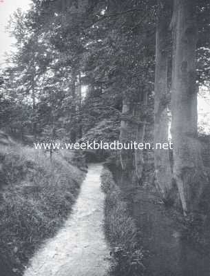 Gelderland, 1916, Velp, Bij den watermolen op het landgoed Beekhuizen
