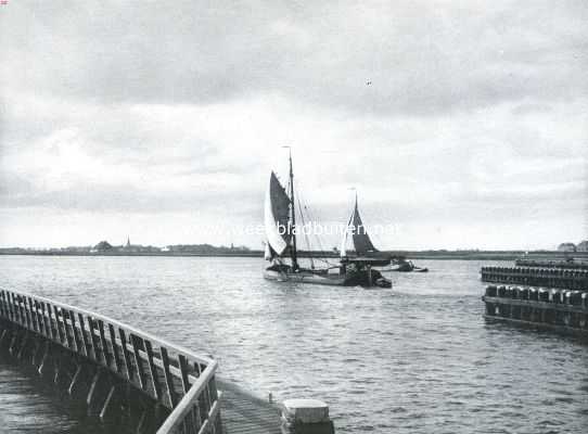 Noord-Holland, 1916, Schellingwoude, Het Y bij de Oranjesluizen