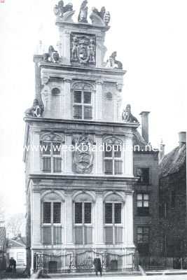 Noord-Holland, 1916, Hoorn, Hoorn, de zeshonderdjarige. Het Huis der Gecommiteerde Raden van West-Friesland, thans West-Friesch Museum