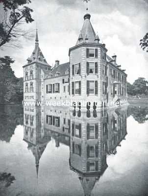 Overijssel, 1917, Heino, Het kasteel het Nijenhuis, gezien van het Zuidwesten