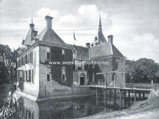 Overijssel, 1917, Heino, Het kasteel het Nijenhuis, gezien van het Zuidoosten