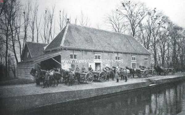 Zuid-Holland, 1917, Delft, 's Lands Kruithuis buiten Delft. Kruit- en Granaathuis