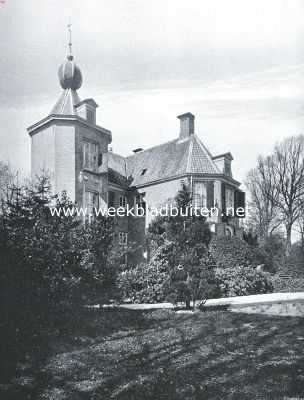 Noord-Holland, 1917, Beverwijk, Het Huis Rooswijck bij Beverwijk, gezien van het Zuid-Oosten