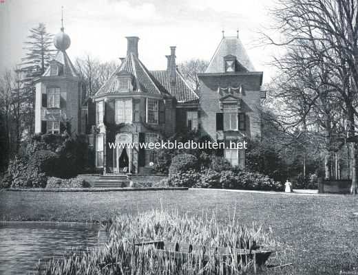 Noord-Holland, 1917, Beverwijk, Het Huis Rooswijck, achterzijde