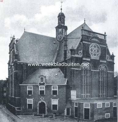 Noord-Holland, 1917, Amsterdam, De Hervormde Renaissancekerken in Nederland, als zelfstandig bouwwerk gesticht. De Noorderkerk te Amsterdam, de eerste groote protestantsche kruiskerk in ons land