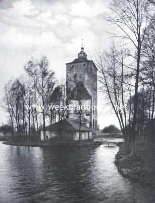 Utrecht, 1917, Vleuten, Uit Utrecht's Nederkwartier. De toren van het voormalig Huis den Ham bij Vleuten
