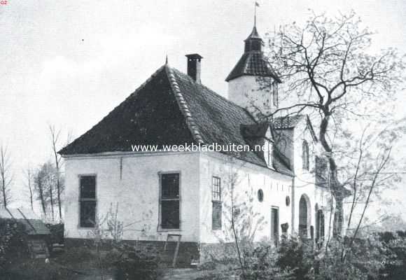 Utrecht, 1917, Oudenrijn, Uit Utrecht's Nederkwartier. Het poortgebouw van 't verdwenen Huis Tjepma te Oudenrijn, achterzijde