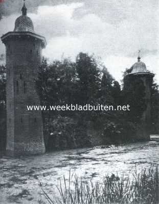 Utrecht, 1917, Voorn, Uit Utrecht's Nederkwartier. De torens van het voormalige Huis te Voorn