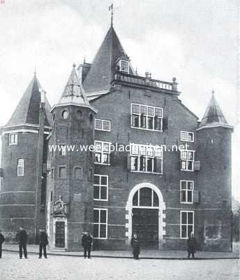 Amsterdamsche poorten. De St. Anthoniespoort (-Waag), noordzijde