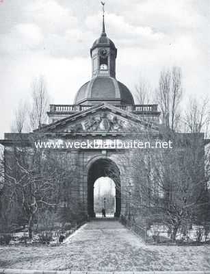 Noord-Holland, 1917, Amsterdam, Amsterdamsche poorten. De Muiderpoort, buitenzijde