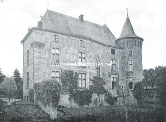 Limburg, 1917, Wittem, Het Kasteel te Wittem, gezien van het noorden