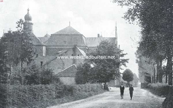 Limburg, 1917, Wittem, Gezicht op het Redemptoristen- (tot 1795 Capucijners-) klooster bij het Kasteel Wittem