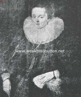 Het kasteel Ammerzoden. Catharina van Arckel, Ao. 1598, dochter van George en Anna Lokhorst. Naar Goltzius