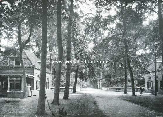 Noord-Holland, 1917, Bussum, Bussum. 1817 - 1 mei - 1917. De steenen brug in het bosch van Bredius, Bussum's trots