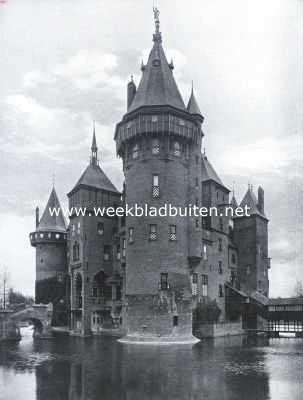 Het Kasteel de Haar, gezien van het noorden