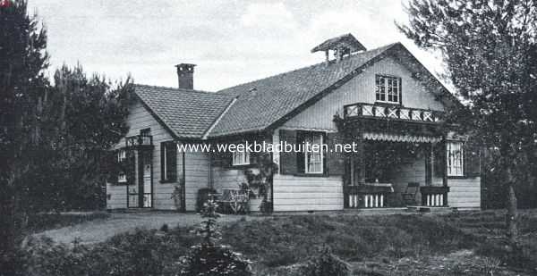 Onbekend, 1917, Onbekend, Een aardig zomerhuisje. Uitwendig