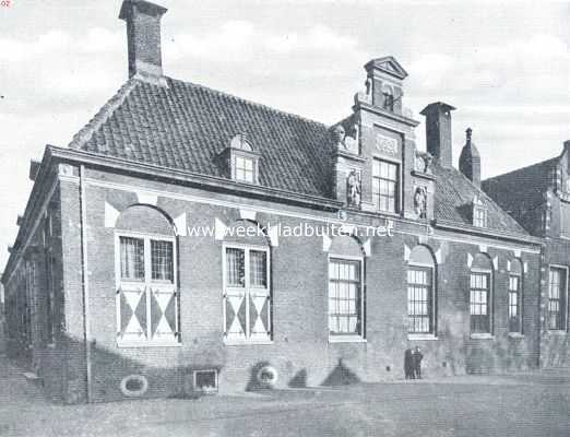 Noord-Holland, 1917, Alkmaar, Het Hof van Sonoy. Het Huis van Achten, Zuidelijke gevel