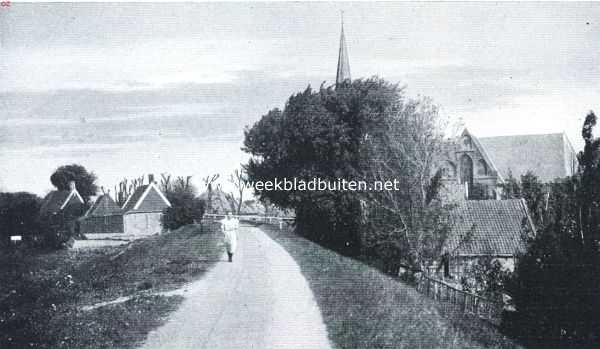 Noord-Holland, 1917, Schellinkhout, Gezicht op Schellinkhout