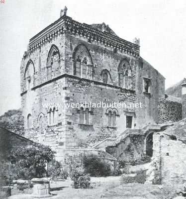 Itali, 1917, Taormina, Van Girgenti naar de Zuidkust van Itali. Het paleis van den graaf San Stefano te Taormina