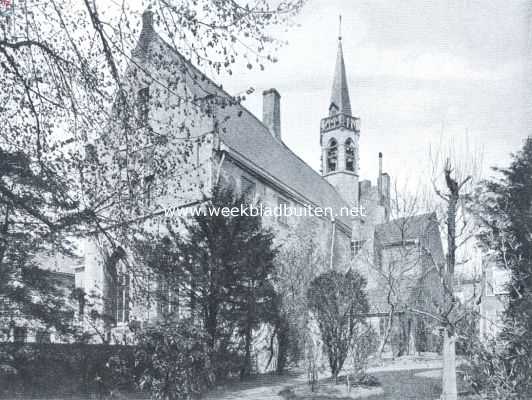 Zeeland, 1917, Tholen, De stad Tholen. Het Stadhuis aan de achterzijde
