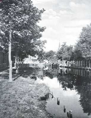 Noord-Holland, 1917, Krommenie, De Oude Haven bij Krommenie