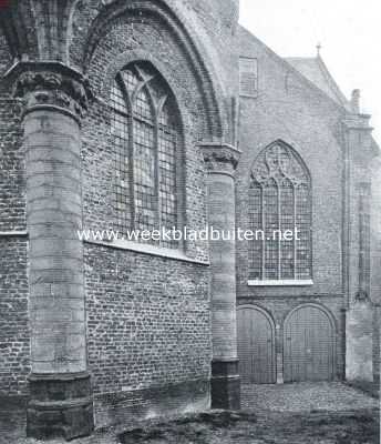 Zeeland, 1917, Tholen, De stad Tholen. Koor van de O.L. Vrouwekerk