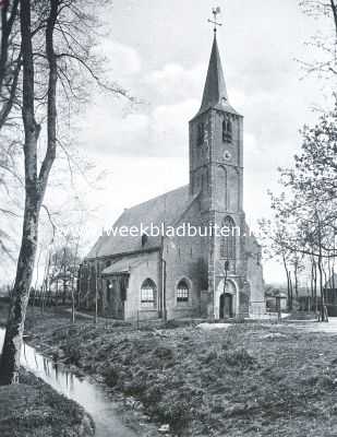 De kerk te Rhoon in het Overmaasche