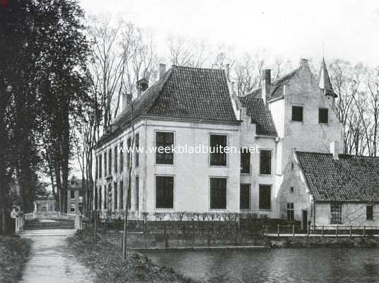 Zuid-Holland, 1917, Rhoon, Het Huis te Rhoon, van het Zuidoosten gezien