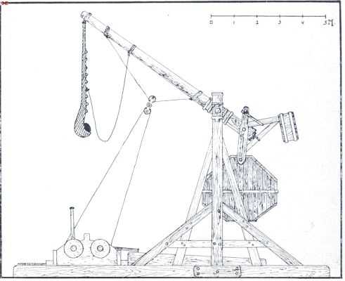 Utrecht, 1917, Montfoort, De steenen kogels van Montfoort. Slingerblijde, gebruikt voor Montfoort