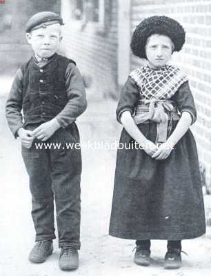 Overijssel, 1917, Staphorst, Staphorst. Kinderkleeding