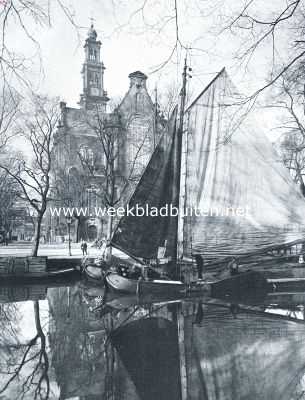 Bij de Westerkerk te Amsterdam