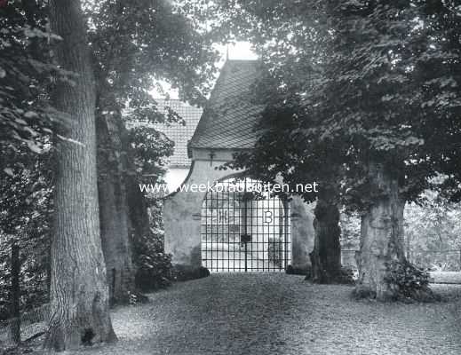 Gelderland, 1918, 's-Heerenberg, Het Huis Bergh. De buitenste poort