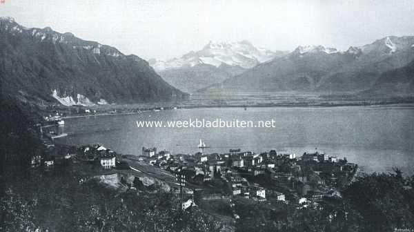 Zwitserland, 1918, Montreux, Montreux aan het Meer van Genve