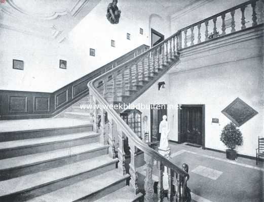 Gelderland, 1918, 's-Heerenberg, Het Huis Bergh. Trappenhuis