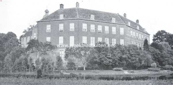 Gelderland, 1918, 's-Heerenberg, Het Huis Bergh. Gezicht op het kasteel aan de oostzijde