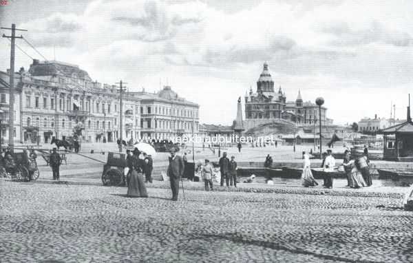 Finland, 1918, Helsingfors, Helsingfors. Kade