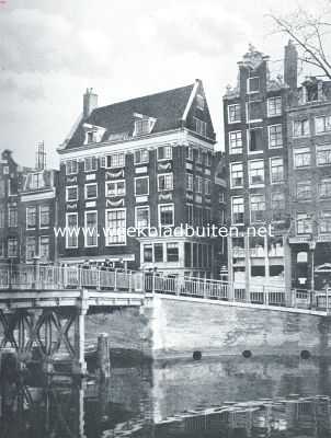 Noord-Holland, 1918, Amsterdam, Singel bij de Lijnbaansteeg te Amsterdam