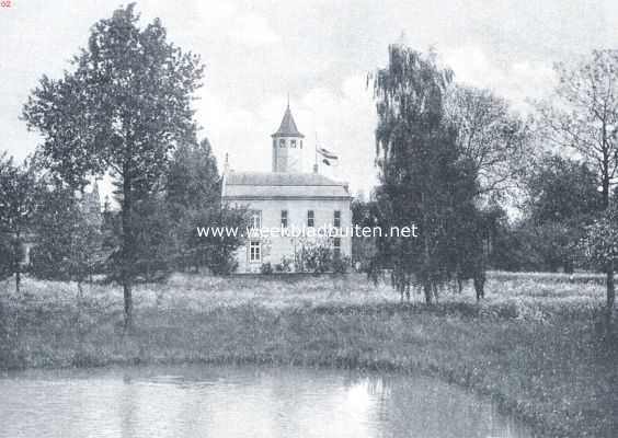 Limburg, 1918, Meerssen, Het kasteel Jerusalem bij Meerssen. Gezien van het zuidwesten