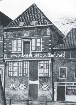 Noord-Holland, 1918, Hoorn, Pakhuis aan de Oude Doelenkade te Hoorn