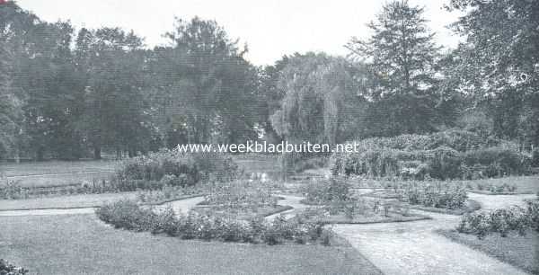 Utrecht, 1918, Blauwkapel, Het landgoed Beukenburg. In het park