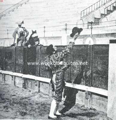 Spanje, 1918, Sevilla, Stierengevecht te Sevilla. De 