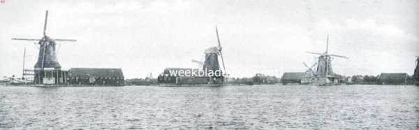 De Zaanstreek. Molens aan de Zaan