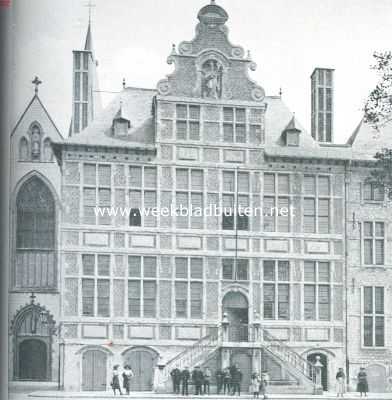 Belgi, 1918, St. Niklaas, Sint Nicolaas. De Handelsrechtbank